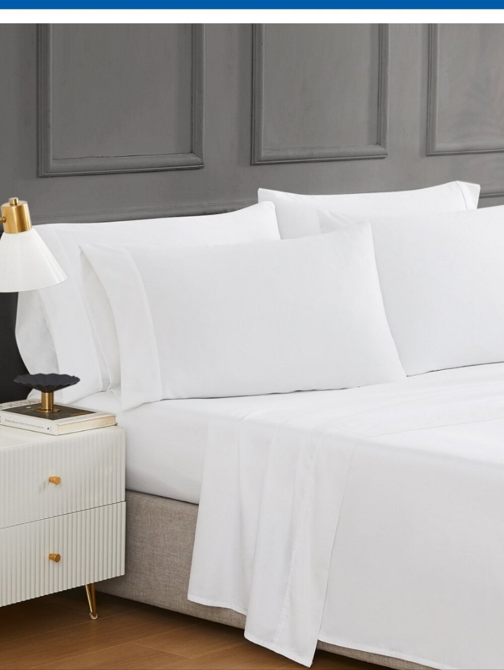(6)Hotel Signature 400 Thread Count Egypgian 6piece  Sheet Set -